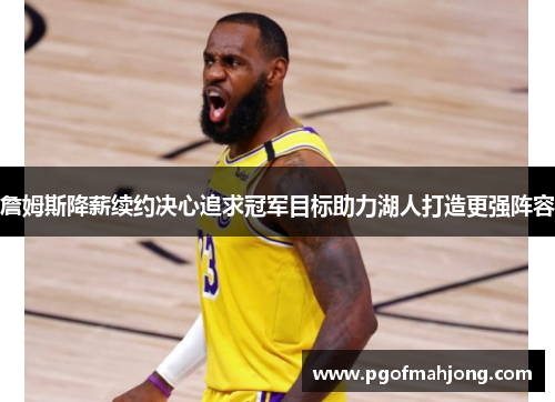 詹姆斯降薪续约决心追求冠军目标助力湖人打造更强阵容